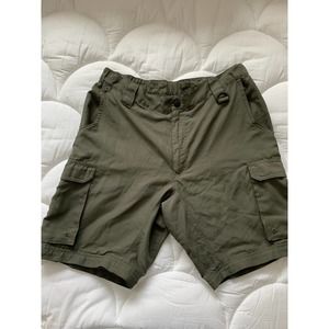 Boy Scouts of America Centennial Uniform Olive Green Cargo Shorts Adult M 34x10